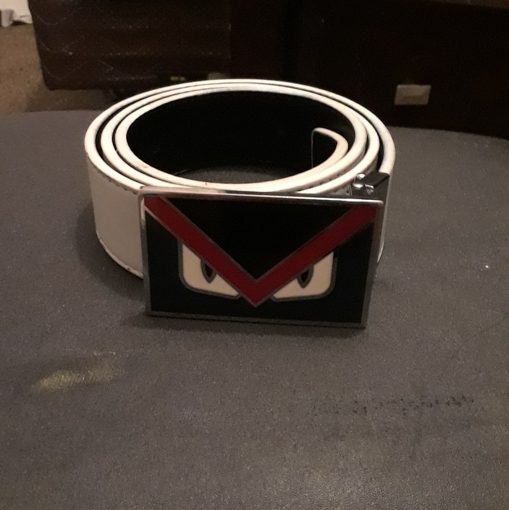 Eye fendi belt